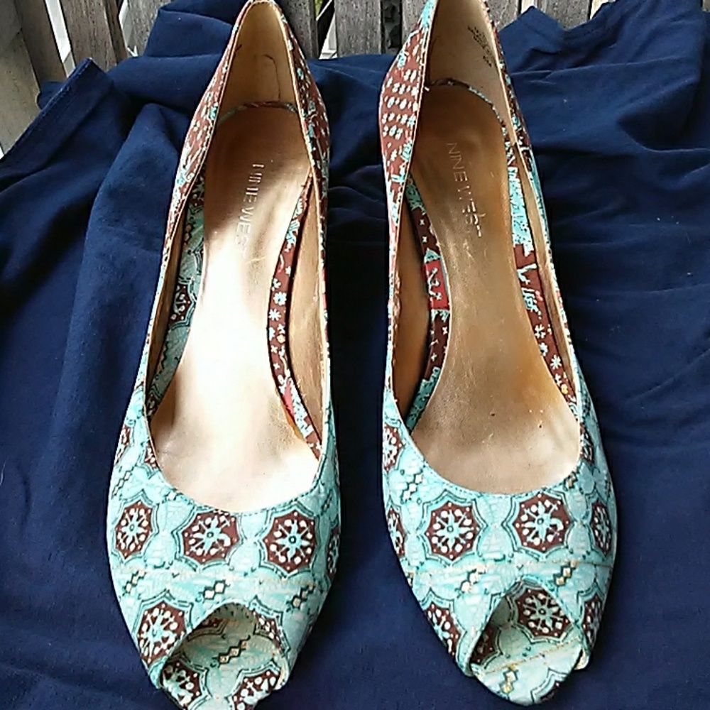 Nine west heels size 8